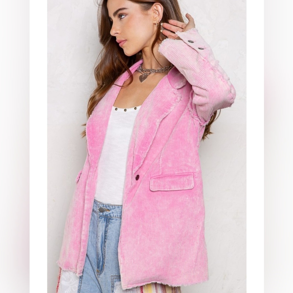 POL CORDUROY BLAZER